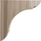 Ekena Millwork 1 3/4"W x 10"D x 10"H Large Olympic Wood Bracket, Walnut BKTW01X10X10OLWA - alternate 4